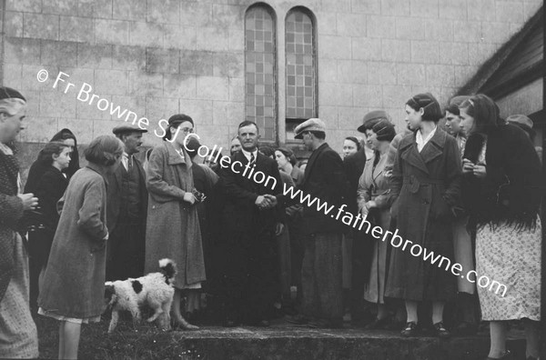 WEDDING AT OGHIL CHURCH MONDAY  BRIDE MARY POWELL OF OGHIL  GROOM  PAT HERNON  KILMURVEY